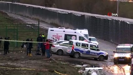Pistten çıkan uçağın enkazı günün ilk ışıklarıyla görüntülendi