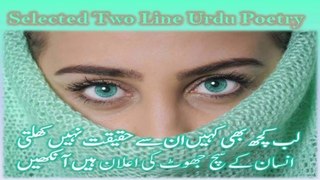 Selected Two Line Urdu Poetry  | Best Urdu Poetry | उर्दू शायरी | اردو شاعری |TikTok shayari | Voice Of Ibn e Ata  | Voice Of Ibne Ata | Urdu Poetry With Ibn e Ata