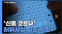 '신종 코로나' 허위사실 유포 적발...마스크 사기 96건 수사 / YTN