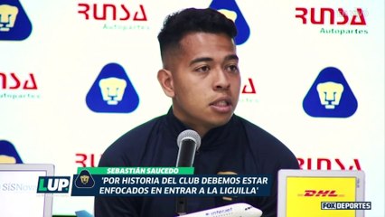 LUP: "Estamos para Liguilla, está en nosotros": Sebastián Saucedo