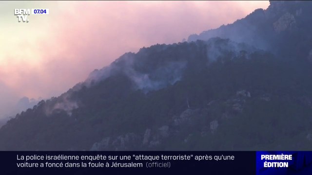 L'incendie qui a ravagé plus de 1000 hectares en Corse est contenu