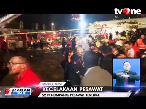 Kecelakaan Pesawat di Turki, Badan Pesawat Terbelah 3