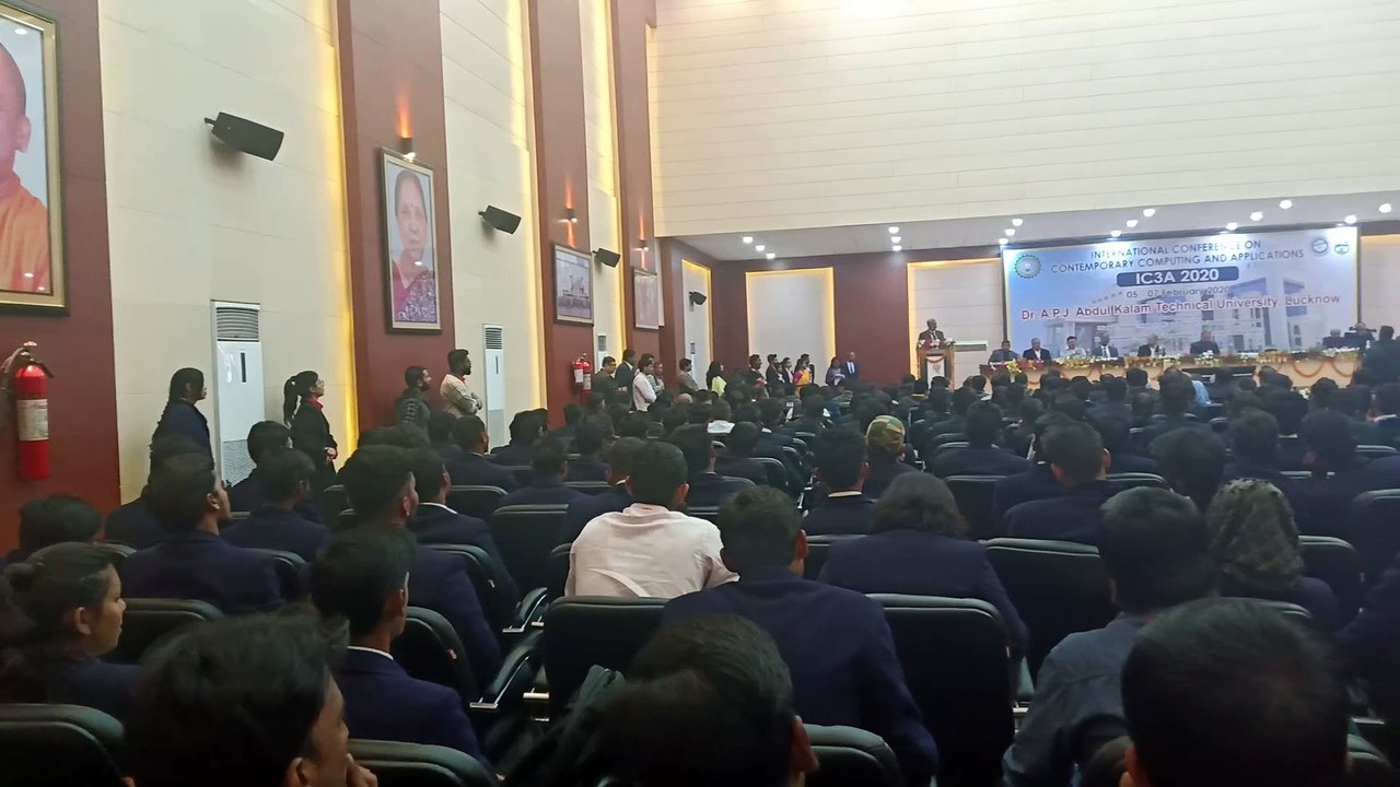 लखनऊ- AKTU में अंतरराष्ट्रीय कटंम्परेरी कम्प्यूटिंग एंड एप्लीकेशन सम्मेलन