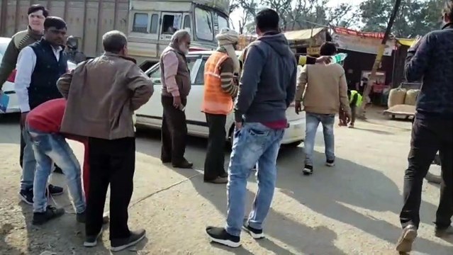 शामली: दिल्ली सहारनपुर हाईवे पर भारतीय राष्ट्रीय राजमार्ग टीम ने किया सर्वे