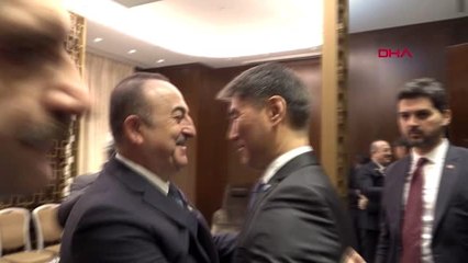 Bakan çavuşoğlu, kırgız mevkidaşı ile görüştü