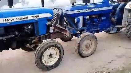 FARMTRAC 45 vs New Holland 3600 Must watch