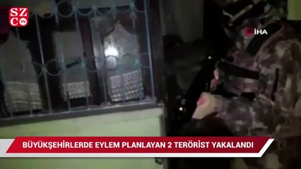 Büyükşehirlerde eylem hazırlığındaki 2 terörist yakalandı