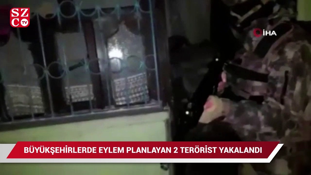 Büyükşehirlerde eylem hazırlığındaki 2 terörist yakalandı