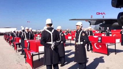 Van jandarma filo komutanlığı'nda çığ şehitleri için tören-3