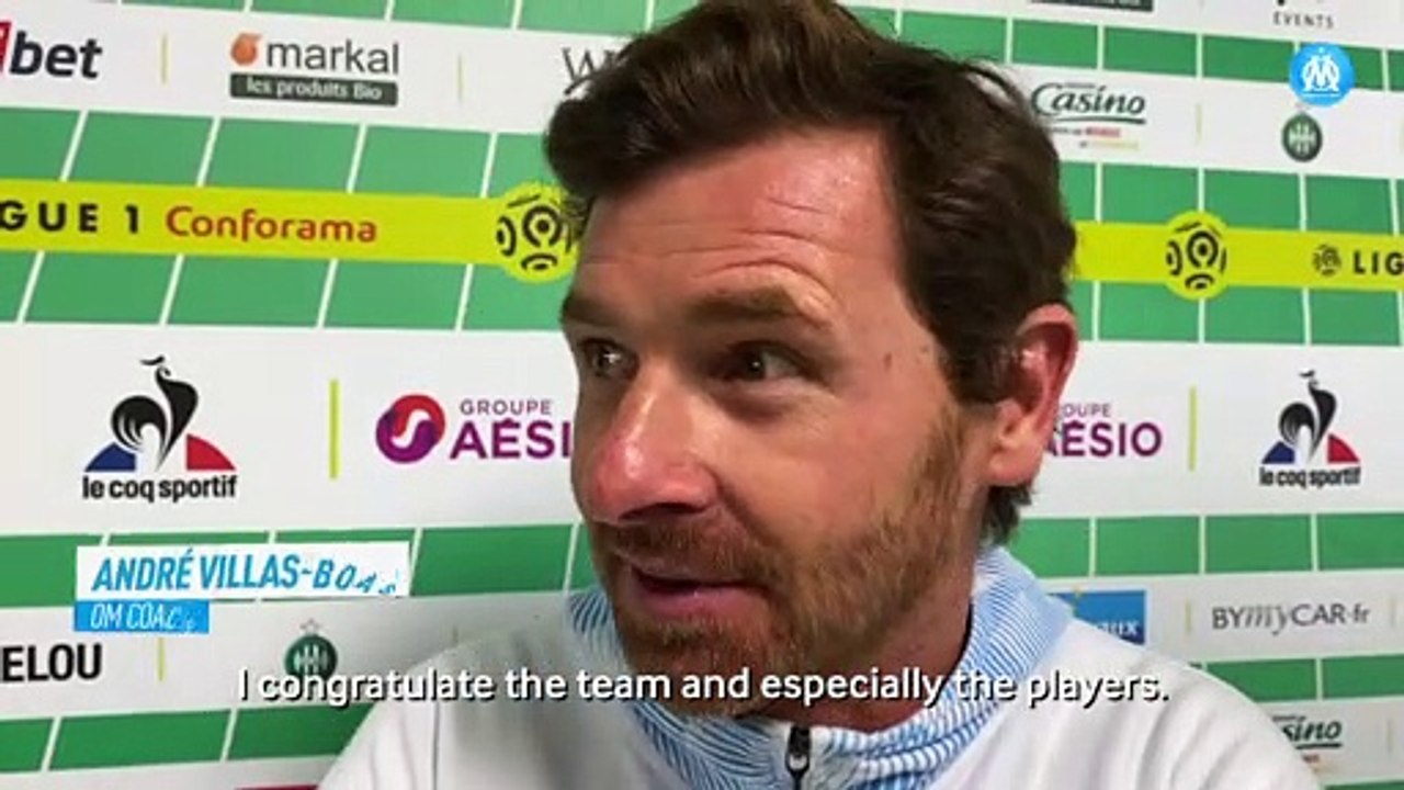 ASSE - OM (0-2): Villas-Boas post-match interview