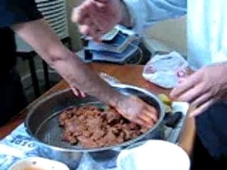 Adıyaman Adliyesinde çiğköfte partisi