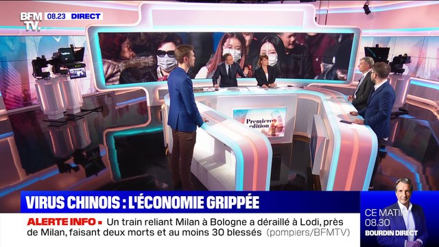 Virus chinois: l'économie grippée - 06/02