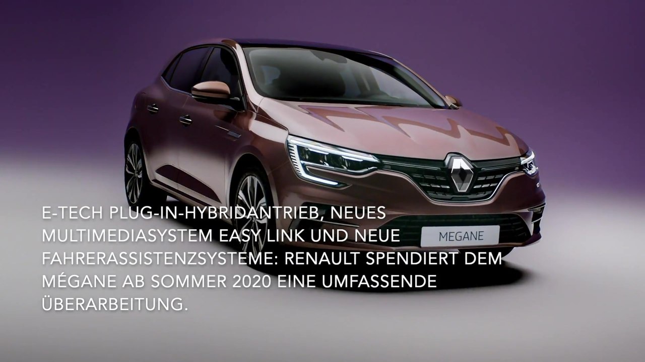 Neuer Renault Mégane mit E-TECH Plug-in-Hybridantrieb und EASY LINK