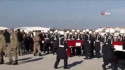 Çığ şehitleri memleketlerine uğurlandı