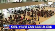 Monreal: Operasyon ng NAIA, nananatiling normal