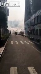 Désinfection de rues en chine contre le Coronavirus !
