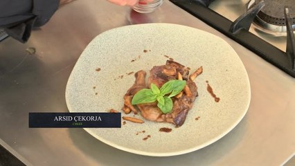 ARTI I KUZHINES  - BERXOLLË VIÇI ME KËRPUDHA CHAMPIGNON