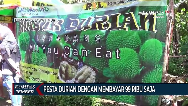 Makan Durian Sepuasnya Cukup Bayar 99 Ribu