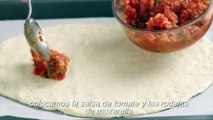 Receta de pizza margarita