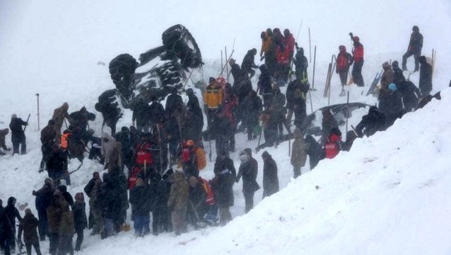 Çığ felaketinde hayatını kaybedenlerin sayısı 39'a yükseldi