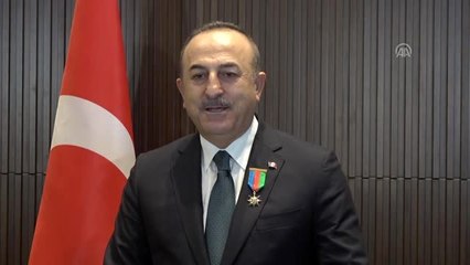 Dışişleri Bakanı Çavuşoğlu: "Ömrüm boyunca, kardeş Azerbaycan'ın haklı davasını savunmayı...