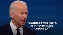 Joe Biden a vaincu son bégaiement, ce 