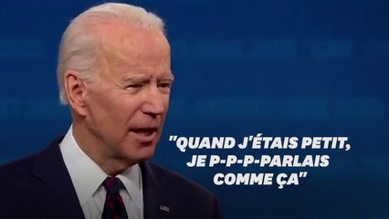 Joe Biden a vaincu son bégaiement, ce "handicap dont on se moque encore"