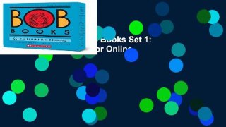 About For Books  Bob Books Set 1: Beginning Readers  For Online