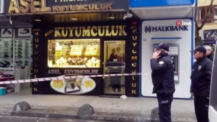 Bahçelievler'de kuyumcu soygunu