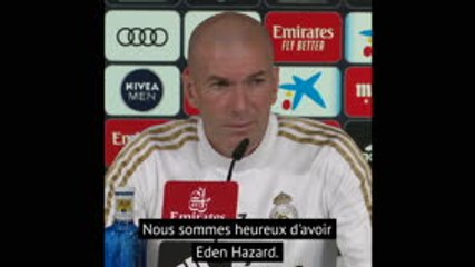 Real Madrid - Zidane "tirera le meilleur" d'Eden Hazard