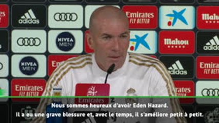 Real Madrid - Zidane "tirera le meilleur" d'Eden Hazard