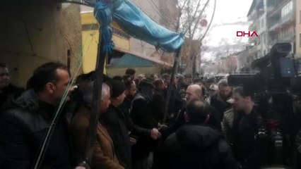 Bakan soylu van çatak'daki cenaze törenine katıldı