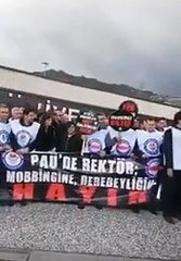 Hükümete yakın sendikanın hedefinde o rektör var