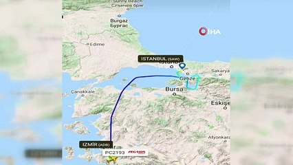 Sabiha Gökçen'de üçe bölünen uçağın radar ekran görüntüleri ortaya çıktı