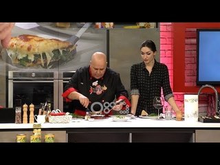 Kafsho #86 - "Tortelini me pana, kërpurdha, Fileto pule me spinaq dhe djath guda"