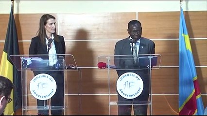 Sophie Wilmès​​​​​​​ a échangé avec Ilunga Ilunkamba