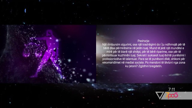 7pa5 - Horoskopi sot - 6 Shkurt 2020 - Show - Vizion Plus