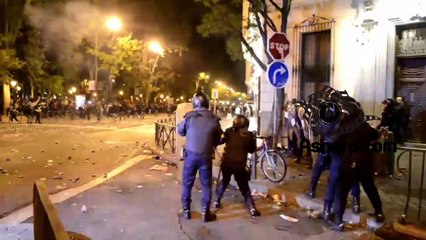 Disturbios Rodea el Congreso