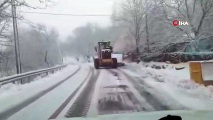 Bozdağ’da kar kalınlığı 30 santimetreyi geçti