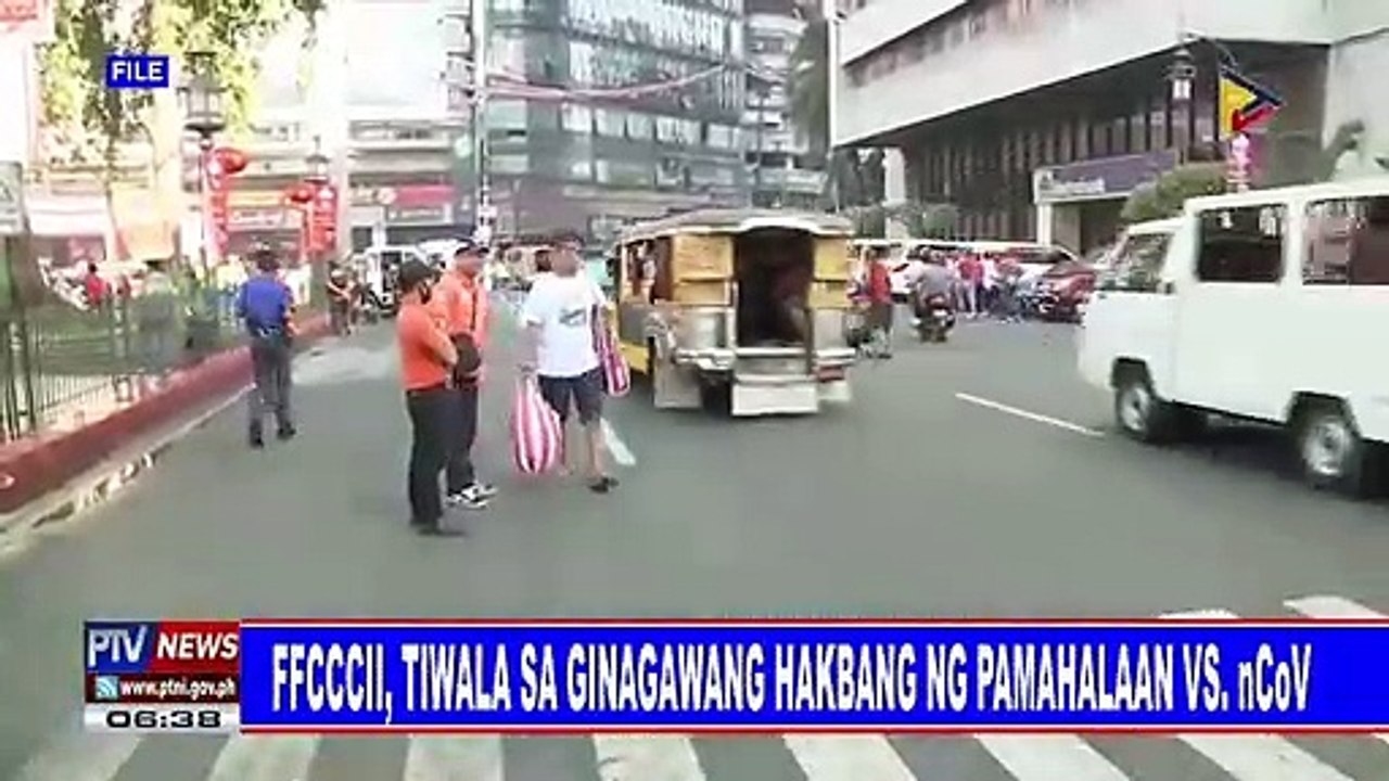 FFCCCII, tiwala sa ginagawang hakbang ng pamahalaan vs nCoV