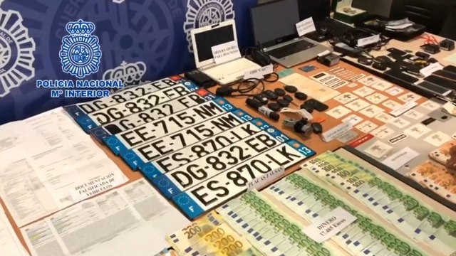 Veinte detenidos en Alicante y Francia por robar hasta 80 coches