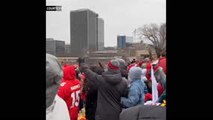 Kansas City Chiefs welcomed home