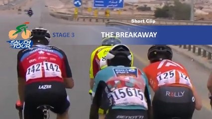 Saudi Tour 2020 - Étape 3 / Stage 3 - The breakaway