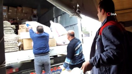 Burhaniye’de deprem yardımları yola çıktı