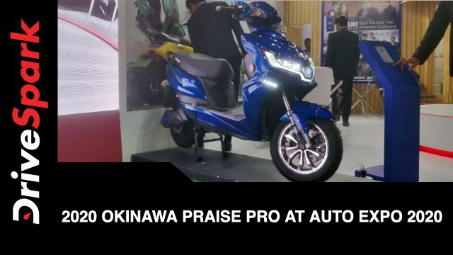 2020 Okinawa Praise Pro at Auto Expo 2020 | 2020 Okinawa Praise Pro First Look, Features & More