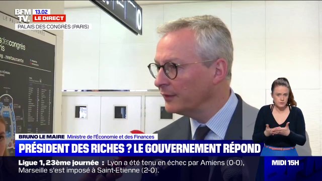 L'égalité femme-homme ne se résume pas au cas d'Engie : Bruno Lemaire répond au débarquement d'Isabelle Kocher, seule femme à la tête d'une entreprise du CAC 40