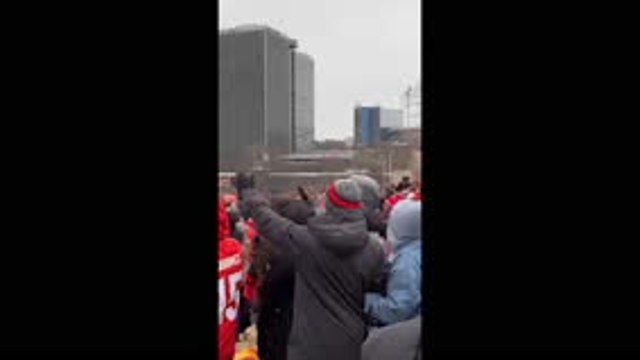 Kansas City Chiefs welcomed home