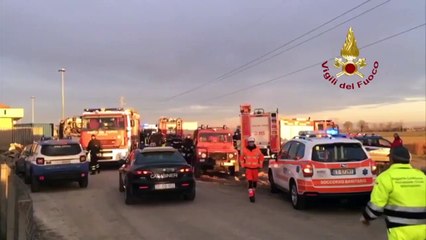 Dos muertos al descarrilar un tren de alta velocidad cerca de Milán
