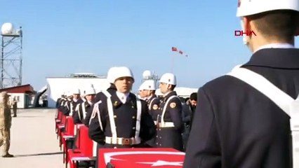 Van'da çığ şehitleri törenle memleketlerine uğurlandı
