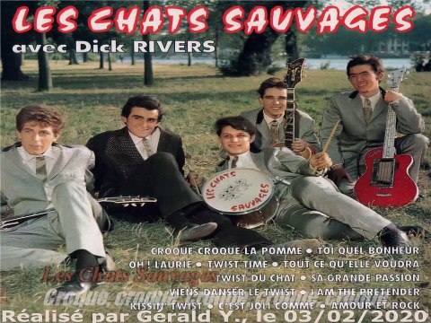 Les Chats Sauvages & Dick Rivers_Croque croque la pomme (GV)(1961)